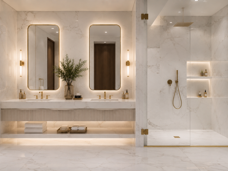 Salle de bain luxueuse